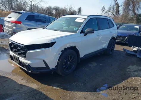 2026 Honda Cr-V Hybrid Awd Sport-L from USA, damaged, VIN 7FARS6H88TE002880